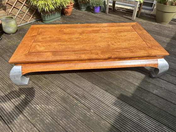 Image 1 of Jan de Bouvrie Solid Teak Wooden Table