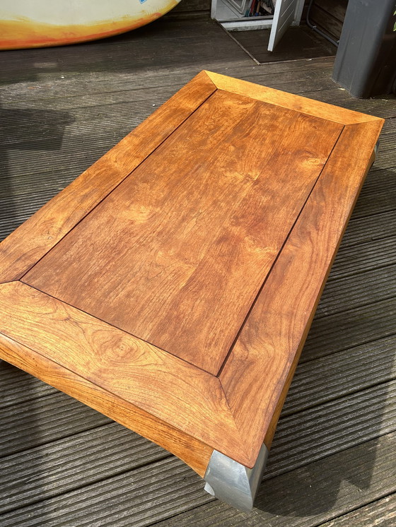 Image 1 of Jan de Bouvrie Solid Teak Wooden Table