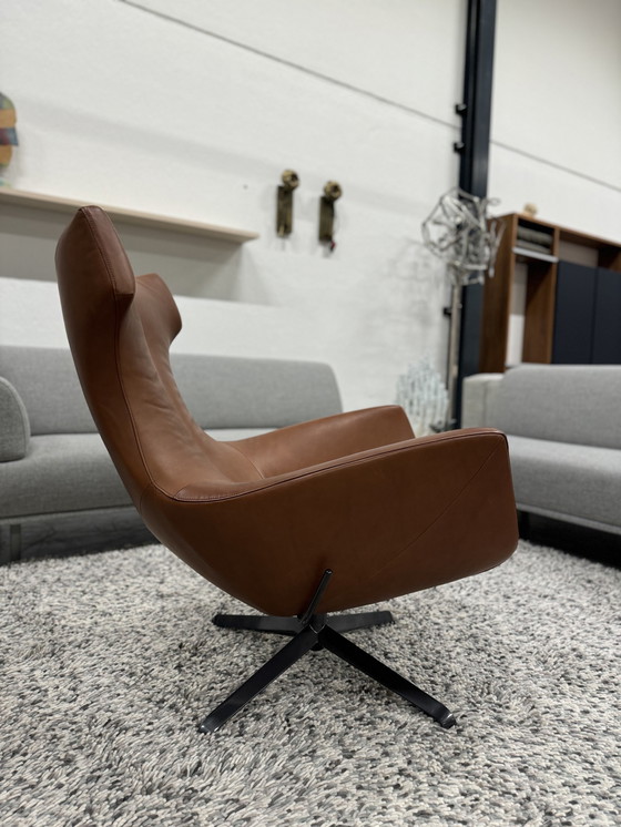 Image 1 of Design On Stock Nosto Relax Armchair Loxton Leather Mongrove