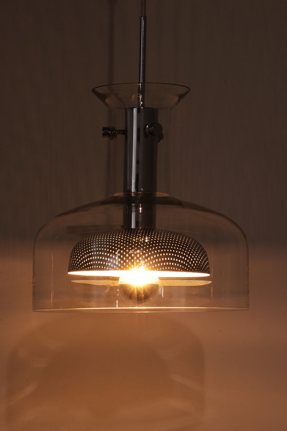 Image 1 of Lampe pendante Anders Pehrson Model Crystal par Atelje Lyktan, 1970