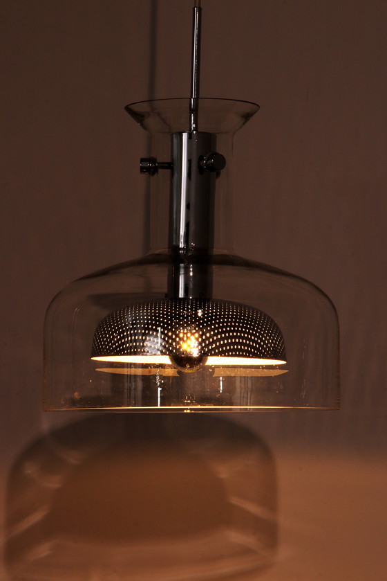 Image 1 of Lampe pendante Anders Pehrson Model Crystal par Atelje Lyktan, 1970