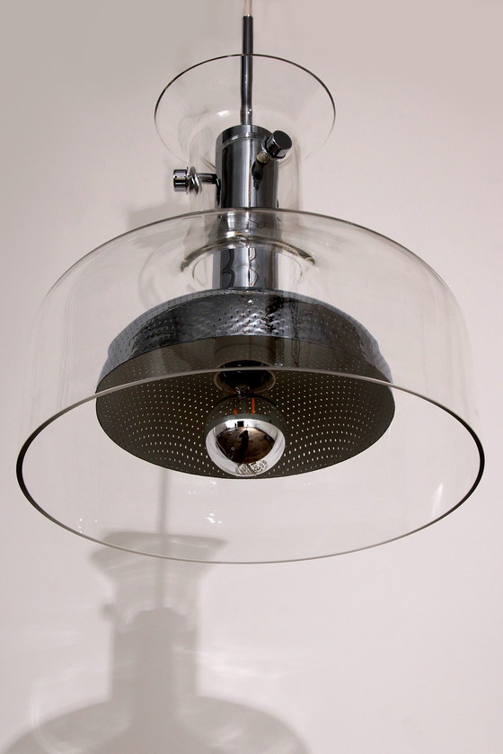 Image 1 of Lampe pendante Anders Pehrson Model Crystal par Atelje Lyktan, 1970