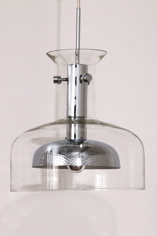 Lampe pendante Anders Pehrson Model Crystal par Atelje Lyktan, 1970