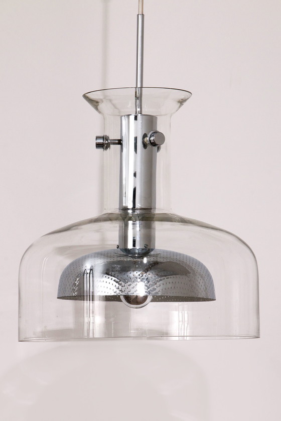 Image 1 of Lampe pendante Anders Pehrson Model Crystal par Atelje Lyktan, 1970