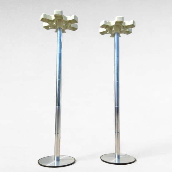 Image 1 of Set Italian Design Space Age Coat Stand Velca, Legnano Milano