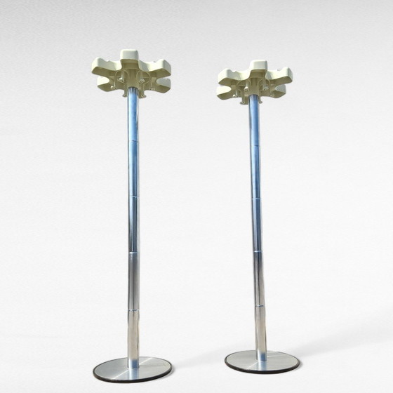 Image 1 of Set Italian Design Space Age Coat Stand Velca, Legnano Milano