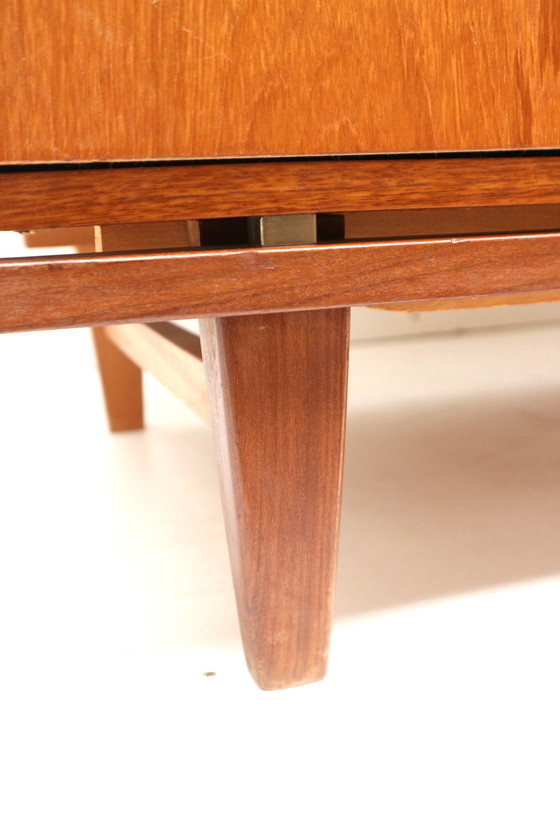 Image 1 of Vintage wardrobe with hanging and shelf area made in the 60s