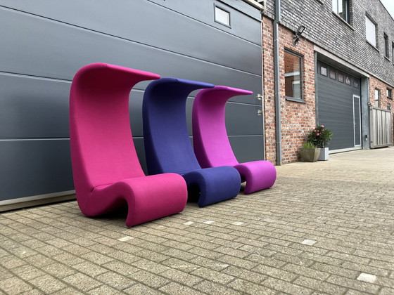 Image 1 of 3x Vitra Amoebe Highback by Verner Panton