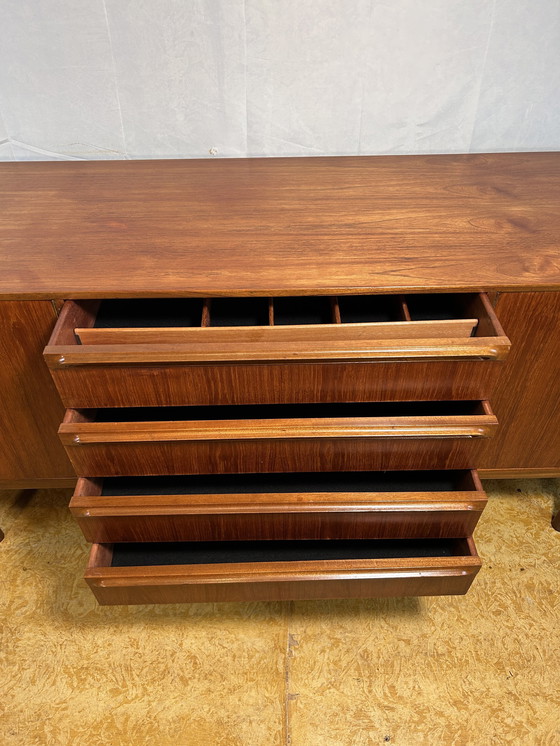 Image 1 of Mid-Century Retro Vintage Teak Sideboard By A.H. Mcintosh 1960 – Designed By Tom Robertson