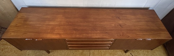 Image 1 of Mid-Century Retro Vintage Teak Sideboard By A.H. Mcintosh 1960 – Designed By Tom Robertson