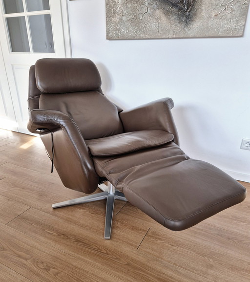 Stressless armchair Sam, 2 yrs. Old, electric, Paloma leather