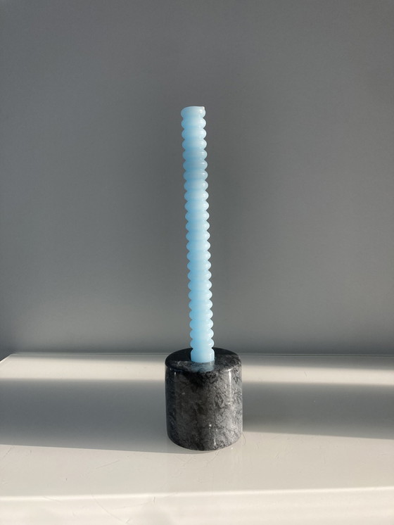 Image 1 of Solid Marble Candlestick, Brand Riverdale