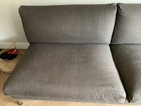 Image 1 of Living Divani Sofa Box In Gray Fabric Nita