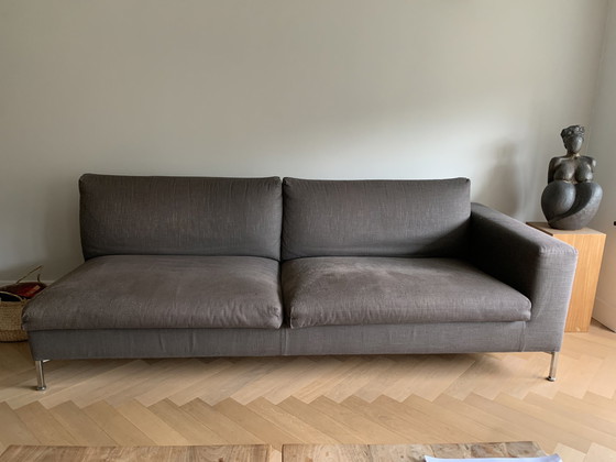 Image 1 of Living Divani Sofa Box In Gray Fabric Nita