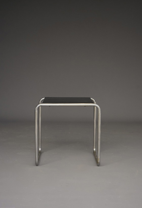 Image 1 of B9 Bauhaus Tubular Stool By Marcel Breuer, 1930S