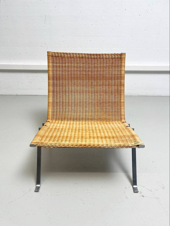 Image 1 of Scandinavian Pk22 armchair by Poul Kjærholm for Fritz Hansen, 1980s