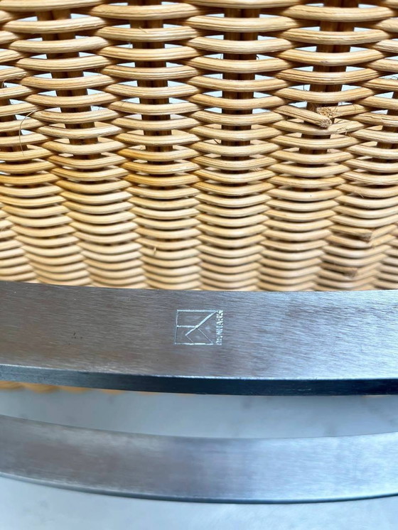 Image 1 of Scandinavian Pk22 armchair by Poul Kjærholm for Fritz Hansen, 1980s