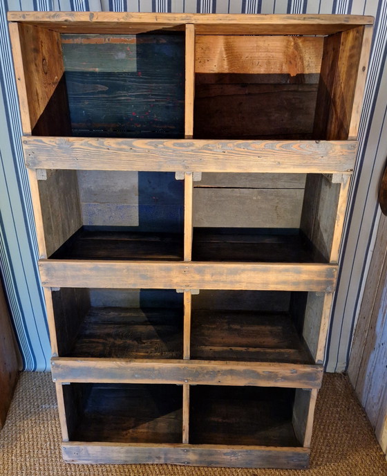 Image 1 of 8-Rack Craft Cabinet