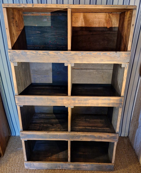 Image 1 of 8-Rack Craft Cabinet