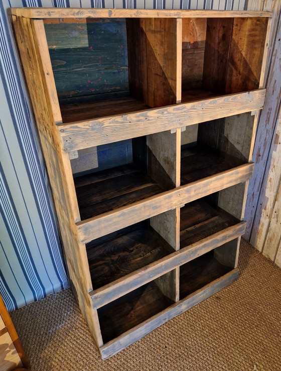 Image 1 of 8-Rack Craft Cabinet