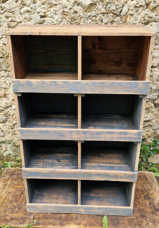 Image 1 of 8-Rack Craft Cabinet