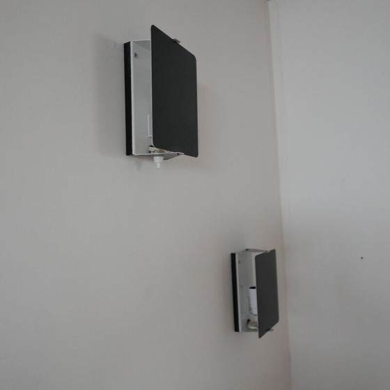 Image 1 of Pair of CP1 mid-century wall lamps by Charlotte Perriand for Steph Simon, France 1960s