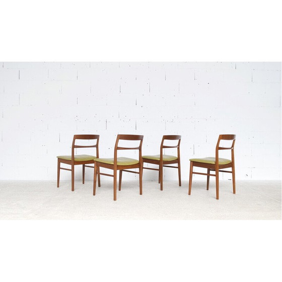 Image 1 of Set of 4 vintage chairs model 430 by Arne Vodder for Sibast, 1960