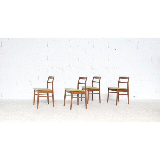 Image 1 of Set of 4 vintage chairs model 430 by Arne Vodder for Sibast, 1960