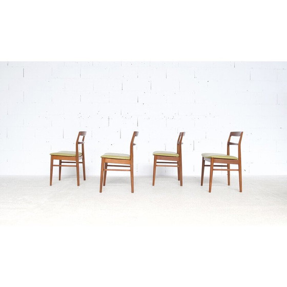 Image 1 of Set of 4 vintage chairs model 430 by Arne Vodder for Sibast, 1960