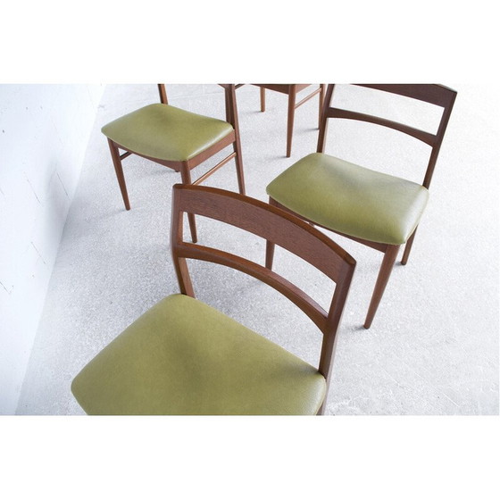 Image 1 of Set of 4 vintage chairs model 430 by Arne Vodder for Sibast, 1960