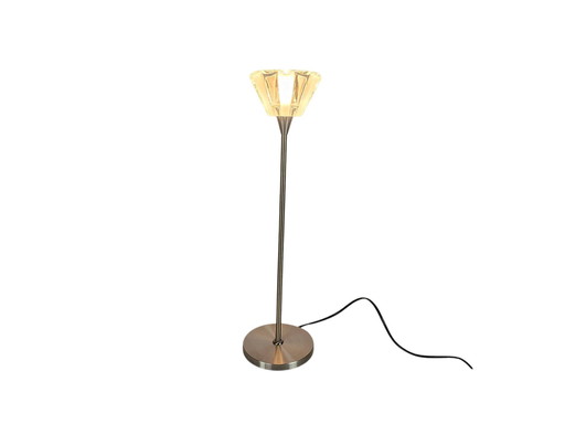 Hala Zeist - Table Lamp - Crystal - Brushed Aluminum - 80s