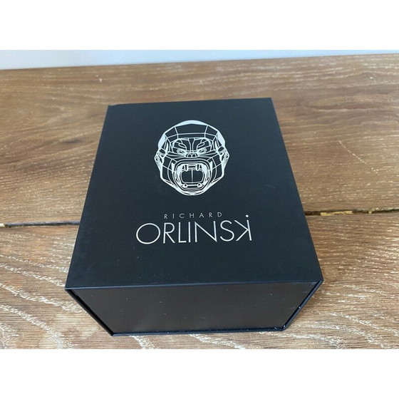 Image 1 of Vintage golden skull by Richard Orlinski, 2021