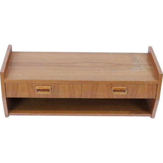 Image 1 of Vintage teak wall shelf, Sweden 1960