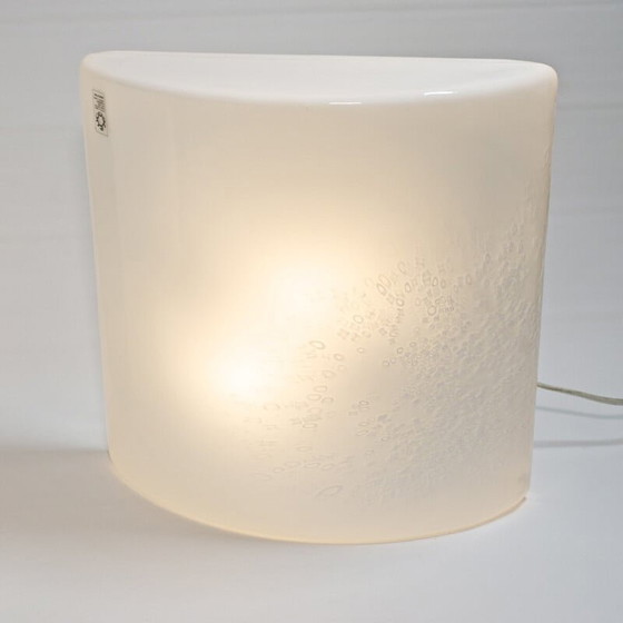 Image 1 of Pair of vintage wall lamps in Murano glass model Idra by Renato Toso, 1970-1980