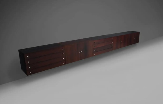 Image 1 of Sigurd Hansen Floating Sideboard by Poul Nørreklit