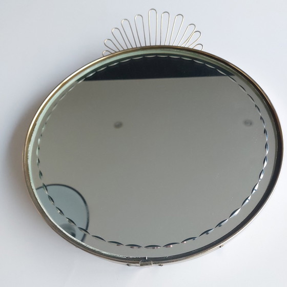 Image 1 of Specchio rotondo vintage