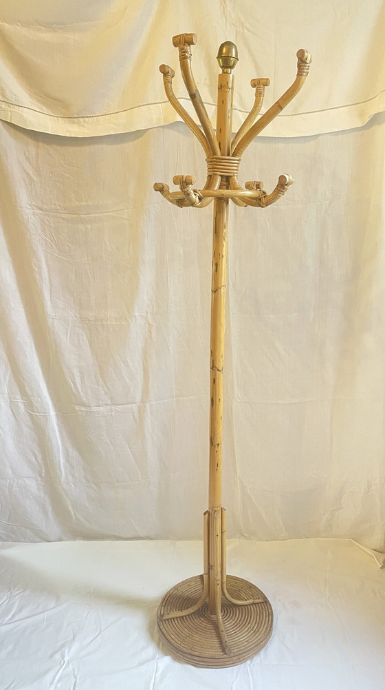 Image 1 of Bamboo Coat Hanger1960