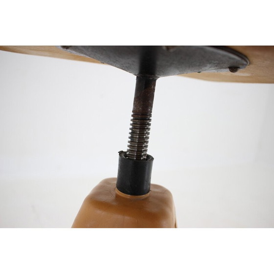 Image 1 of Vintage height-adjustable beech chair, Czechoslovakia 1970