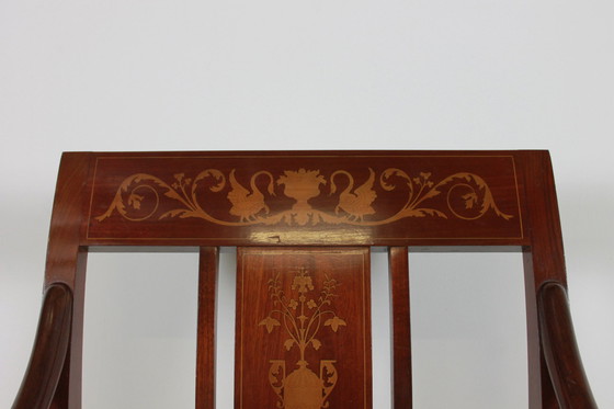 Image 1 of Empire style armchairs