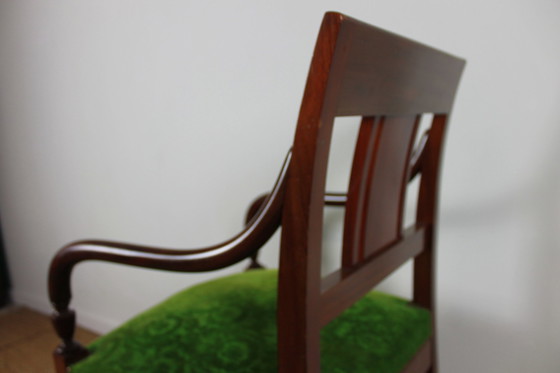 Image 1 of Empire style armchairs