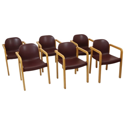 6 Chaises design vintage Dolmas Kembo