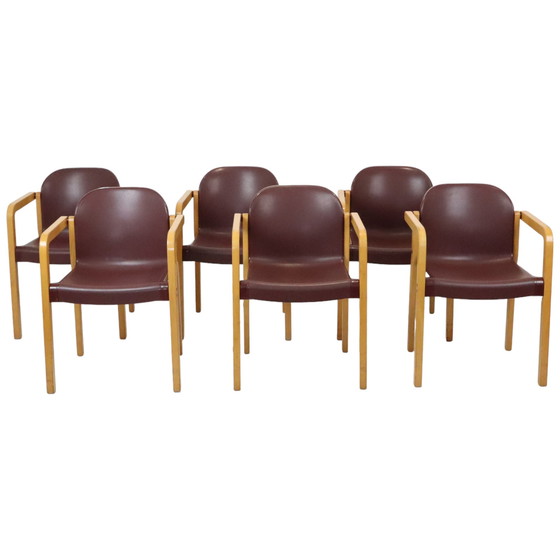 Image 1 of 6 Vintage Design Chairs Dolmas Kembo