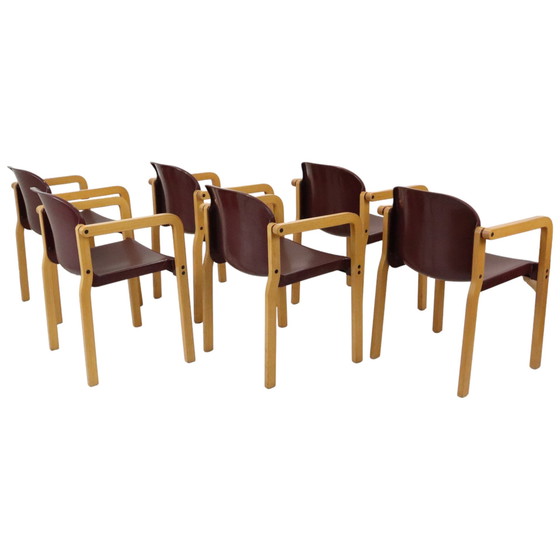 Image 1 of 6 Vintage Design Chairs Dolmas Kembo