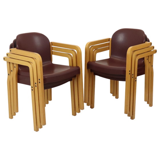 Image 1 of 6 Vintage Design Chairs Dolmas Kembo