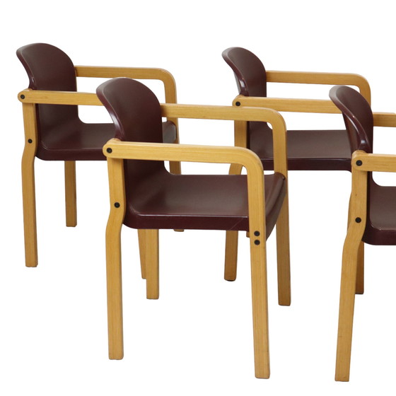 Image 1 of 6 Vintage Design Chairs Dolmas Kembo