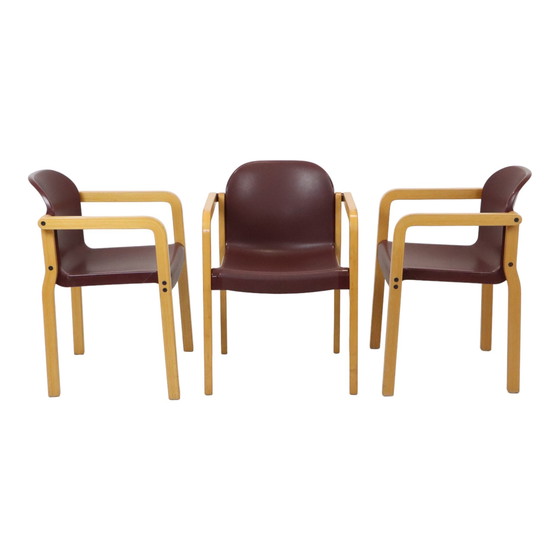 Image 1 of 6 Vintage Design Chairs Dolmas Kembo