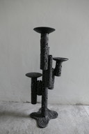Large Vintage Brutalist Candlestick