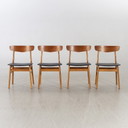 4x Findahls vintage chairs