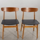 4x Findahls vintage chairs