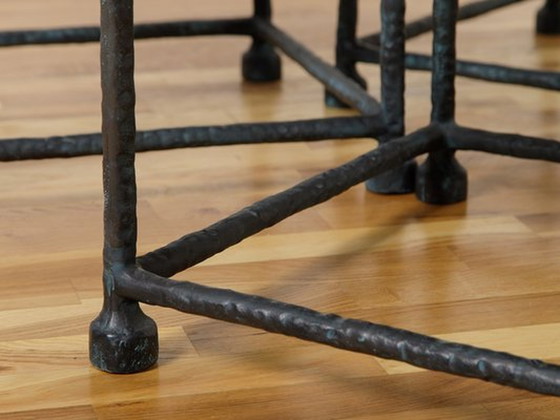 Image 1 of 5 Mumbai metal coffee tables by Baxter, 2000s